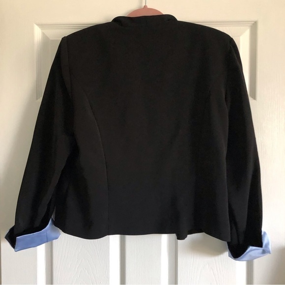 Vintage Positive Attitude 2pc shell & blazer set in size 14 career - Picture 3 of 16